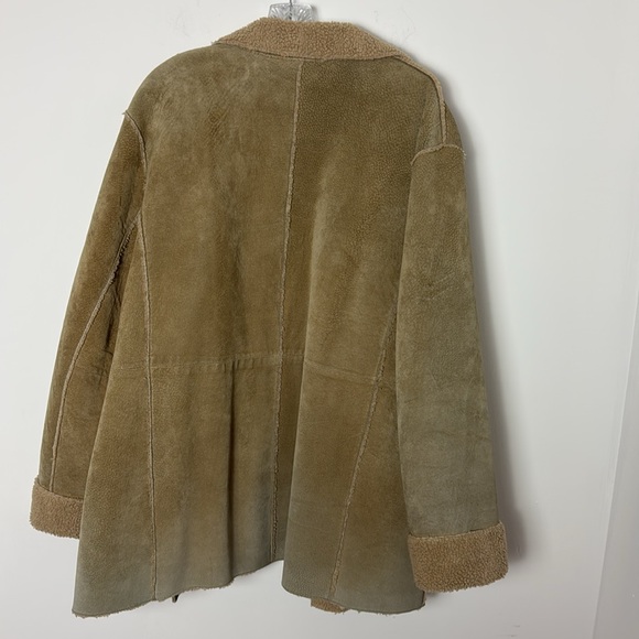 Vintage Seude Shearling Jacket - Picture 5 of 8